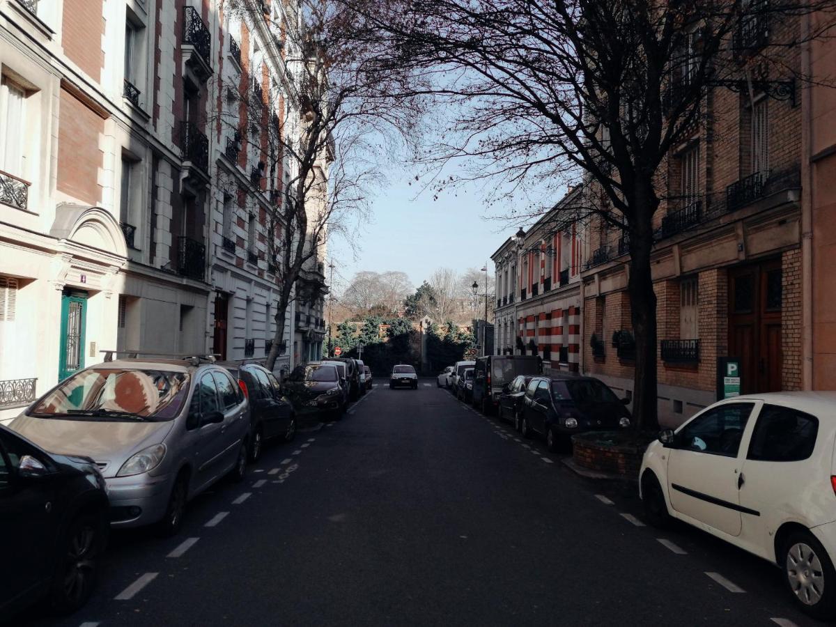 Studio Situe Dans Un Quartier Calme Et Residentiel A Montrouge A Seulement 2 Minutes Du Metro Eksteriør bilde