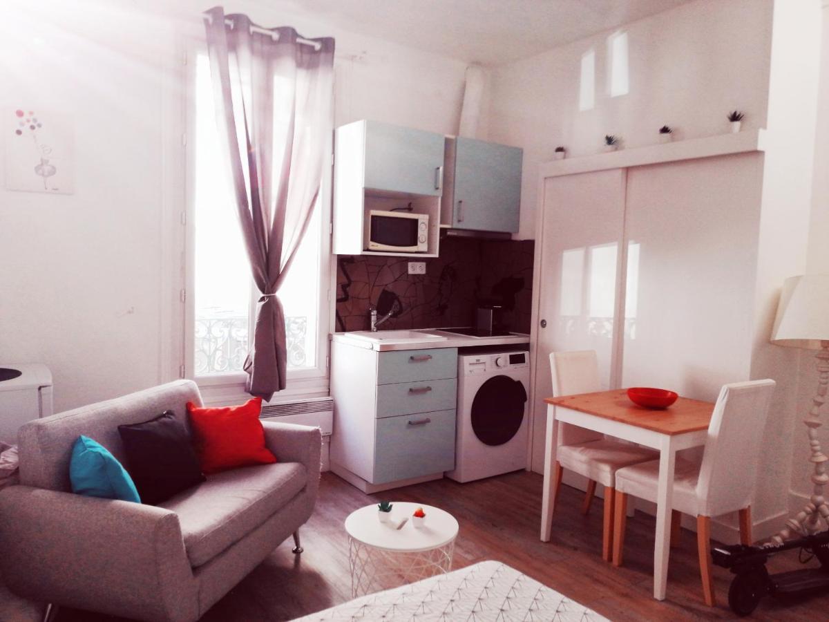 Studio Situe Dans Un Quartier Calme Et Residentiel A Montrouge A Seulement 2 Minutes Du Metro Eksteriør bilde